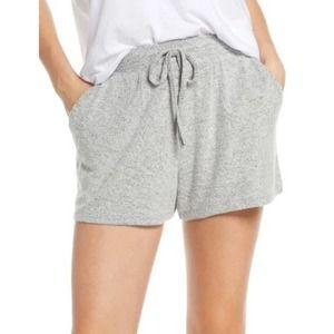 Nordstrom BP Fleece Shorts, Light Grey Heather, Size S, NWT